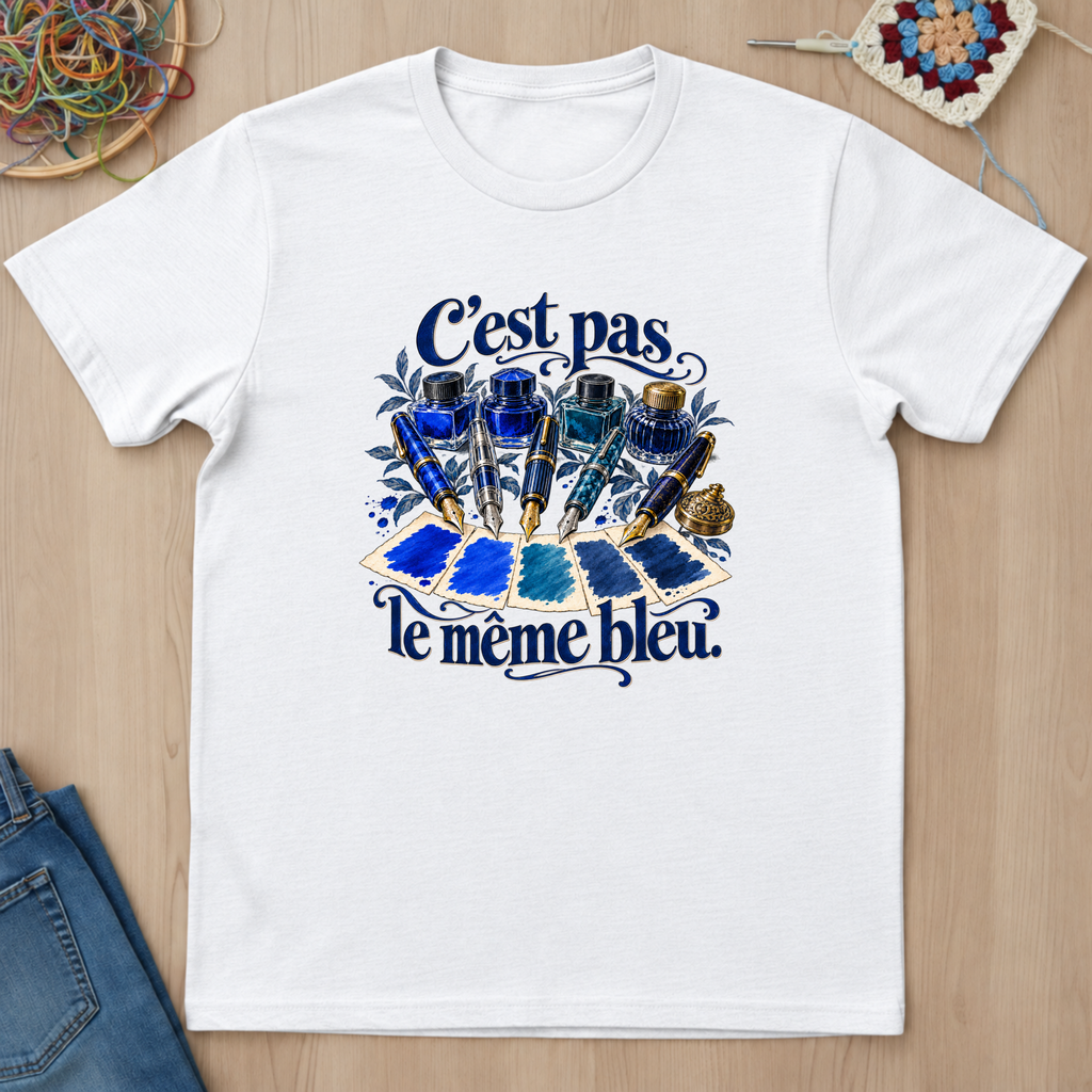 C'est pas le même bleu