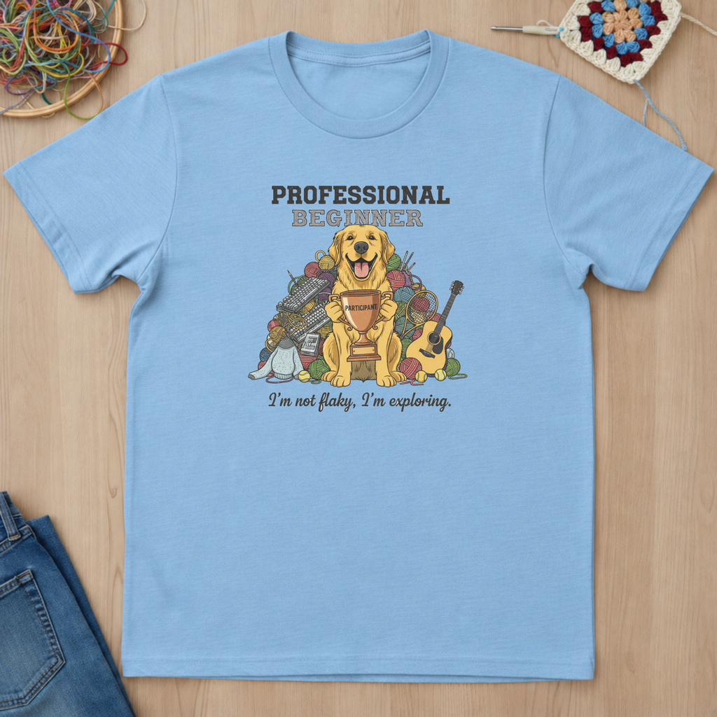 Chien, débutant professionnel