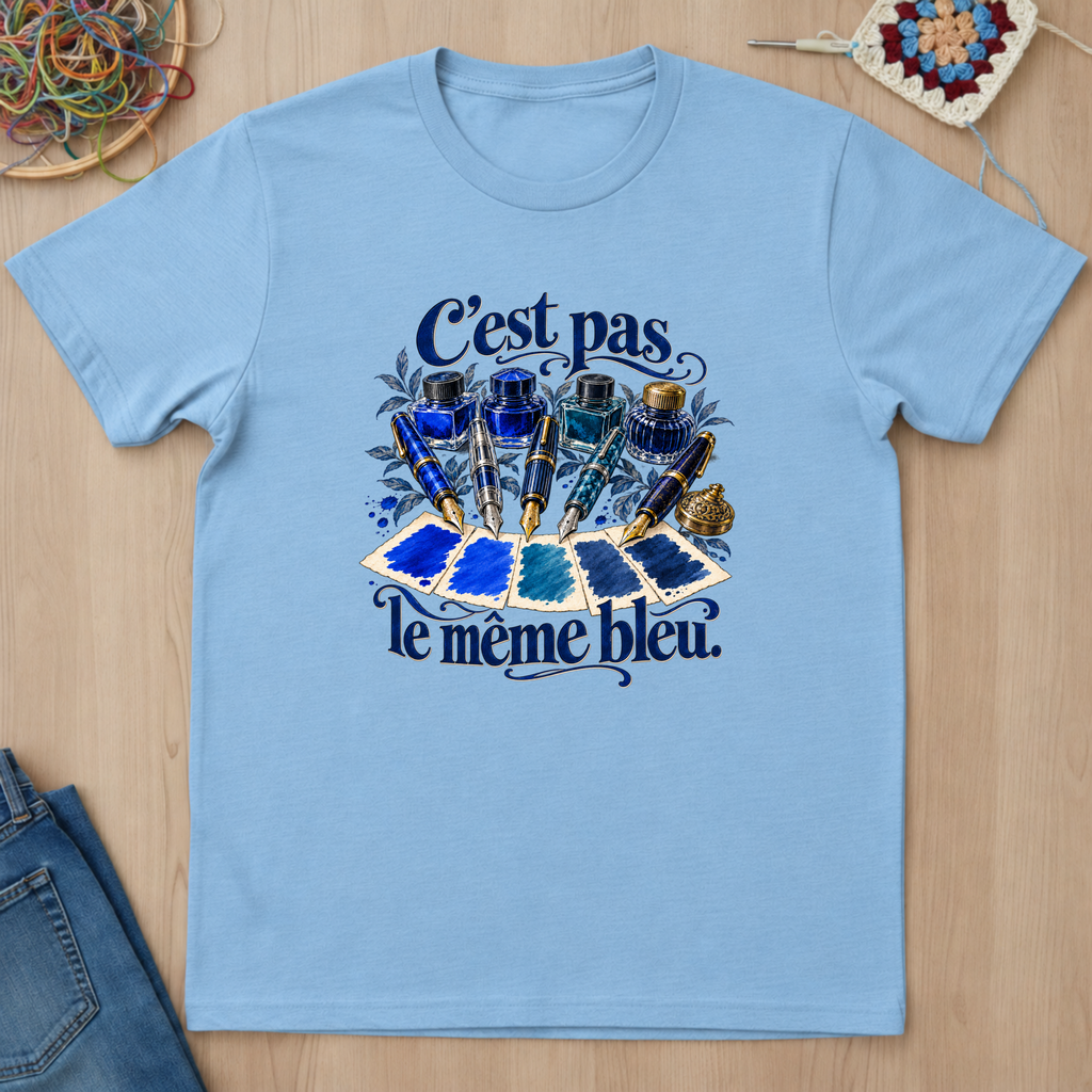 C'est pas le même bleu
