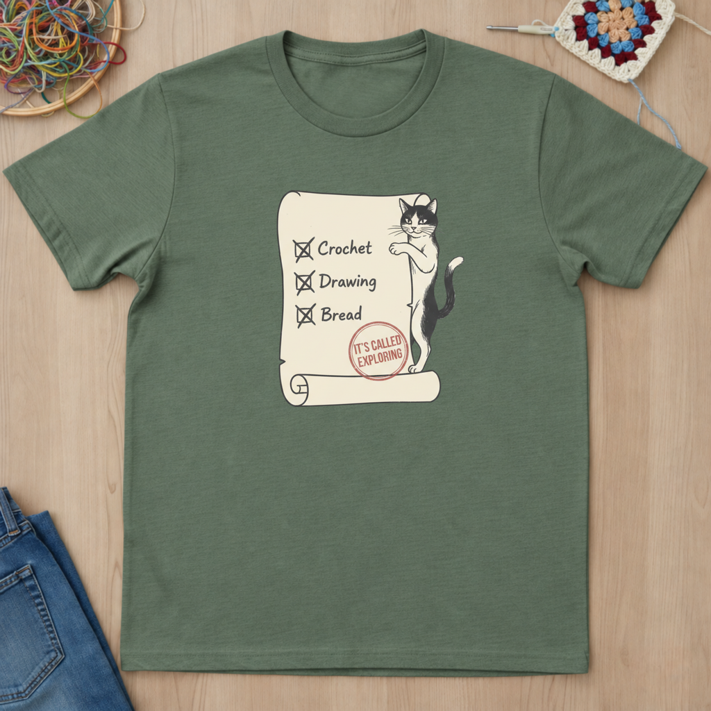 Crochet de chat explorant