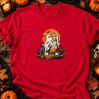 T-shirt Fantôme et tour de fromages, coloris rouge