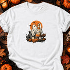 T-shirt Fantôme et tour de fromages, coloris blanc