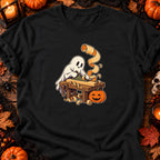 Fantôme menuisier d’Halloween — T-shirt noir