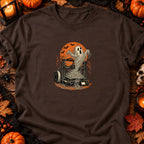 Fantôme spaghetti d'imprimante 3D — T-shirt chocolat
