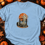Fantôme spaghetti d'imprimante 3D — T-shirt bleu clair