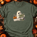 Fantôme et maquette d’avion — T-shirt vert militaire