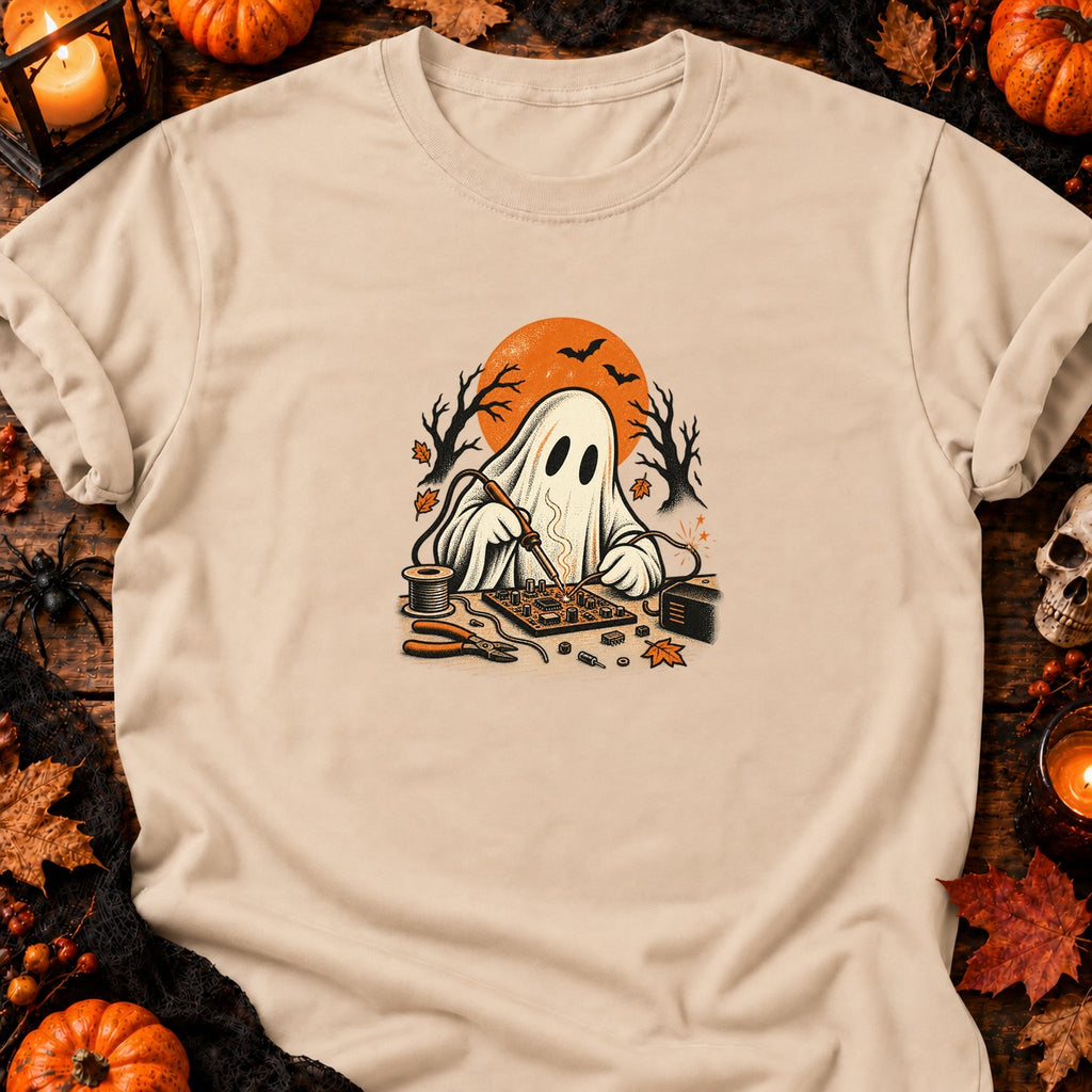 Fantôme soudeur de circuits — T-shirt naturel