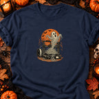 Fantôme spaghetti d'imprimante 3D — T-shirt bleu marine
