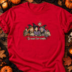 Trois sorcières et mug magique — T-shirt rouge