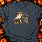 T-shirt Fantôme cycliste et kit de réparation, coloris gris foncé chiné