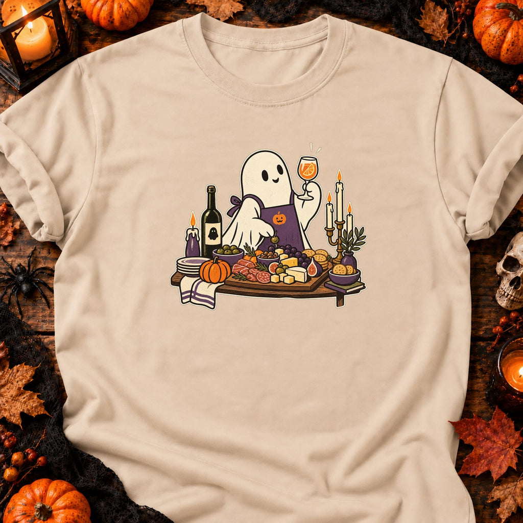 T-shirt Fantôme Apéro d’Automne, coloris naturel