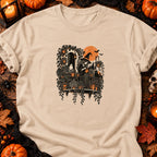 T-shirt Sorcière au balcon jungle, coloris naturel