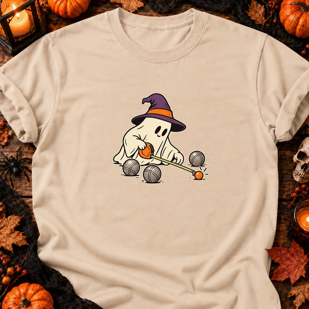 T-shirt Fantôme mesureur de boules, coloris naturel