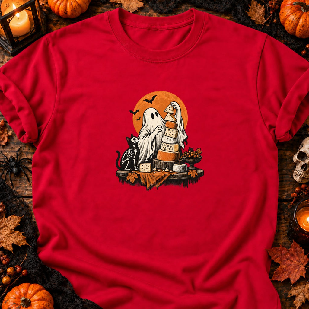 Fantôme et tour de fromages T-Shirt — T-shirt Red