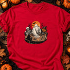 T-shirt Fantôme au poker vintage, coloris rouge