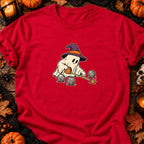 T-shirt Fantôme mesureur de boules, coloris rouge