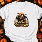 T-shirt Rituel de Raclette Squelettique, coloris blanc