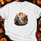 T-shirt Fantôme au poker vintage, coloris blanc