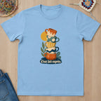 T-shirt mockup — Light Blue