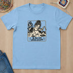T-shirt mockup — Light Blue
