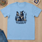 T-shirt mockup — Light Blue