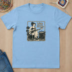T-shirt mockup — Light Blue