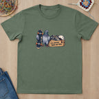 T-shirt mockup — Military Green