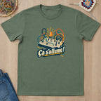 T-shirt mockup — Military Green