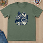 T-shirt mockup — Military Green