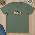 T-shirt mockup — Military Green