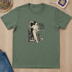T-shirt mockup — Military Green