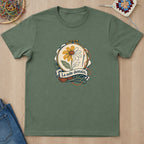 T-shirt mockup — Military Green