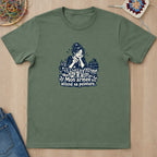 T-shirt mockup — Military Green