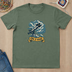 T-shirt mockup — Military Green