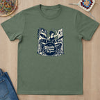 T-shirt mockup — Military Green