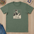 T-shirt mockup — Military Green