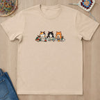 T-shirt mockup — Natural