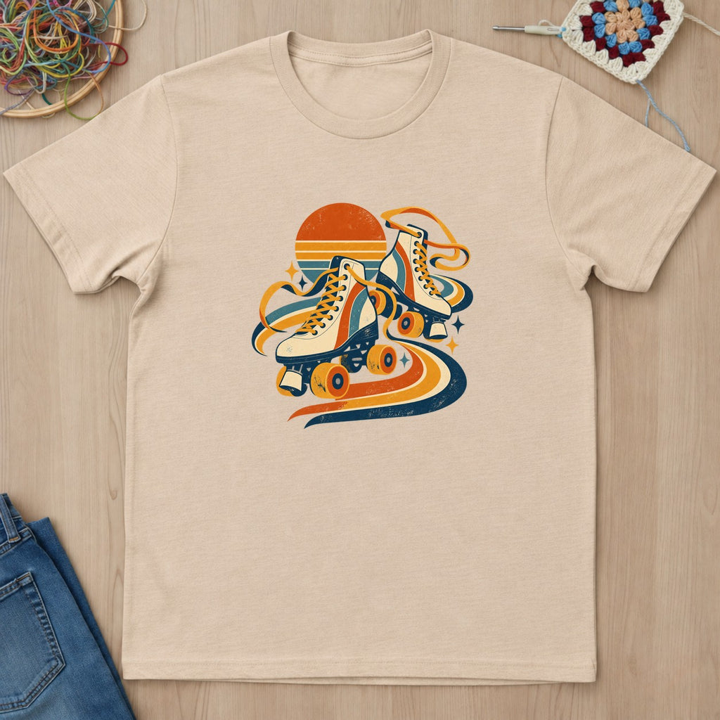 T-shirt mockup — Natural
