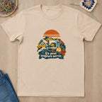 T-shirt mockup — Natural