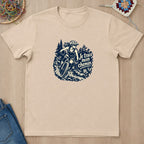 T-shirt mockup — Natural