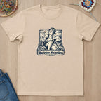 T-shirt mockup — Natural