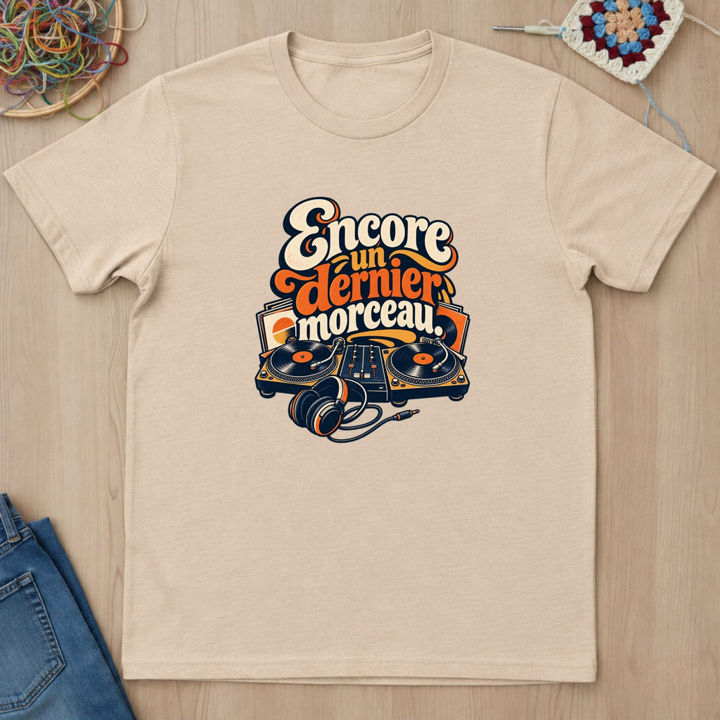 T-shirt mockup — Natural