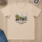 T-shirt mockup — Natural