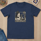 T-shirt mockup — Navy