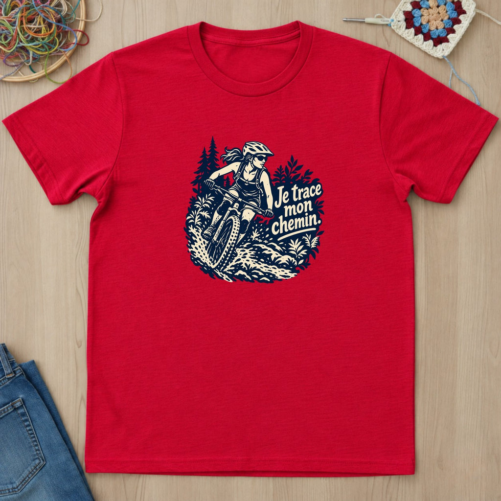 T-shirt mockup — Red