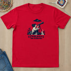 T-shirt mockup — Red