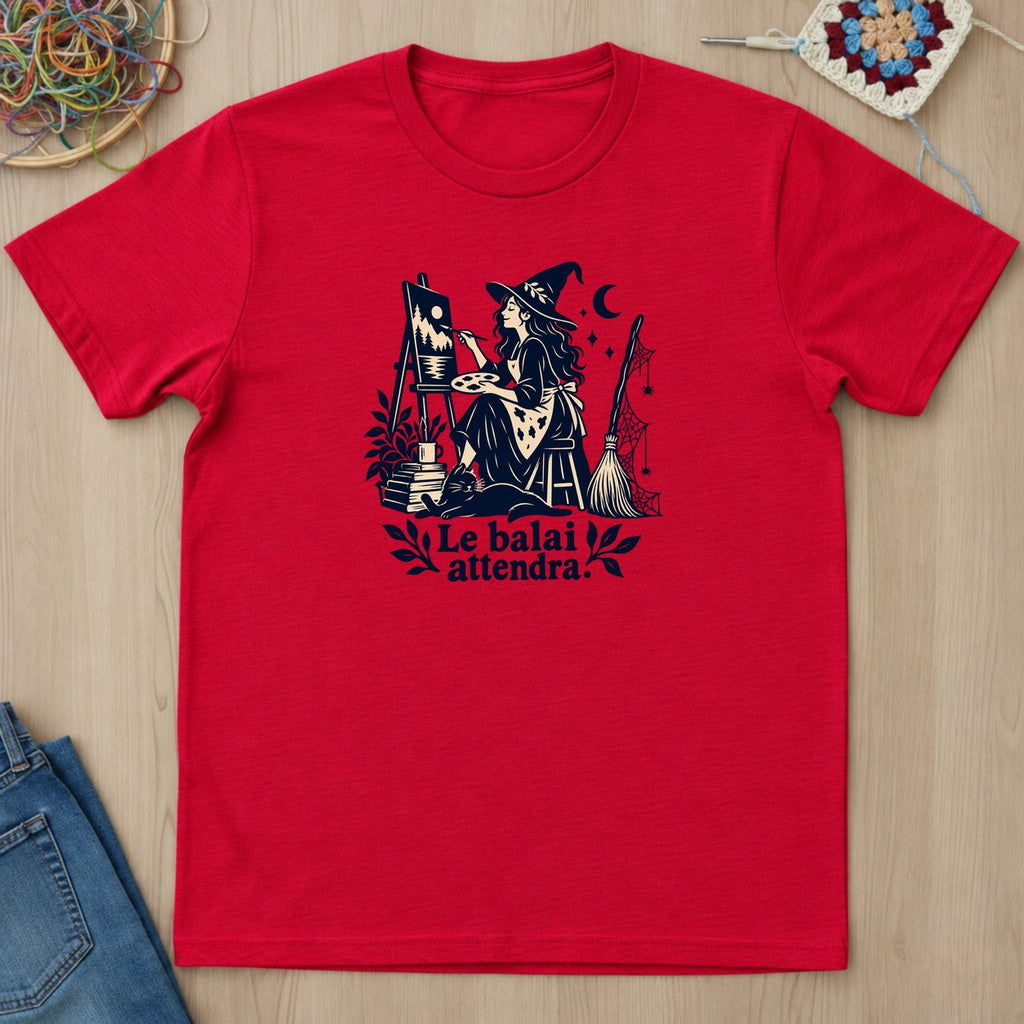 T-shirt mockup — Red