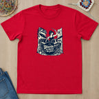 T-shirt mockup — Red