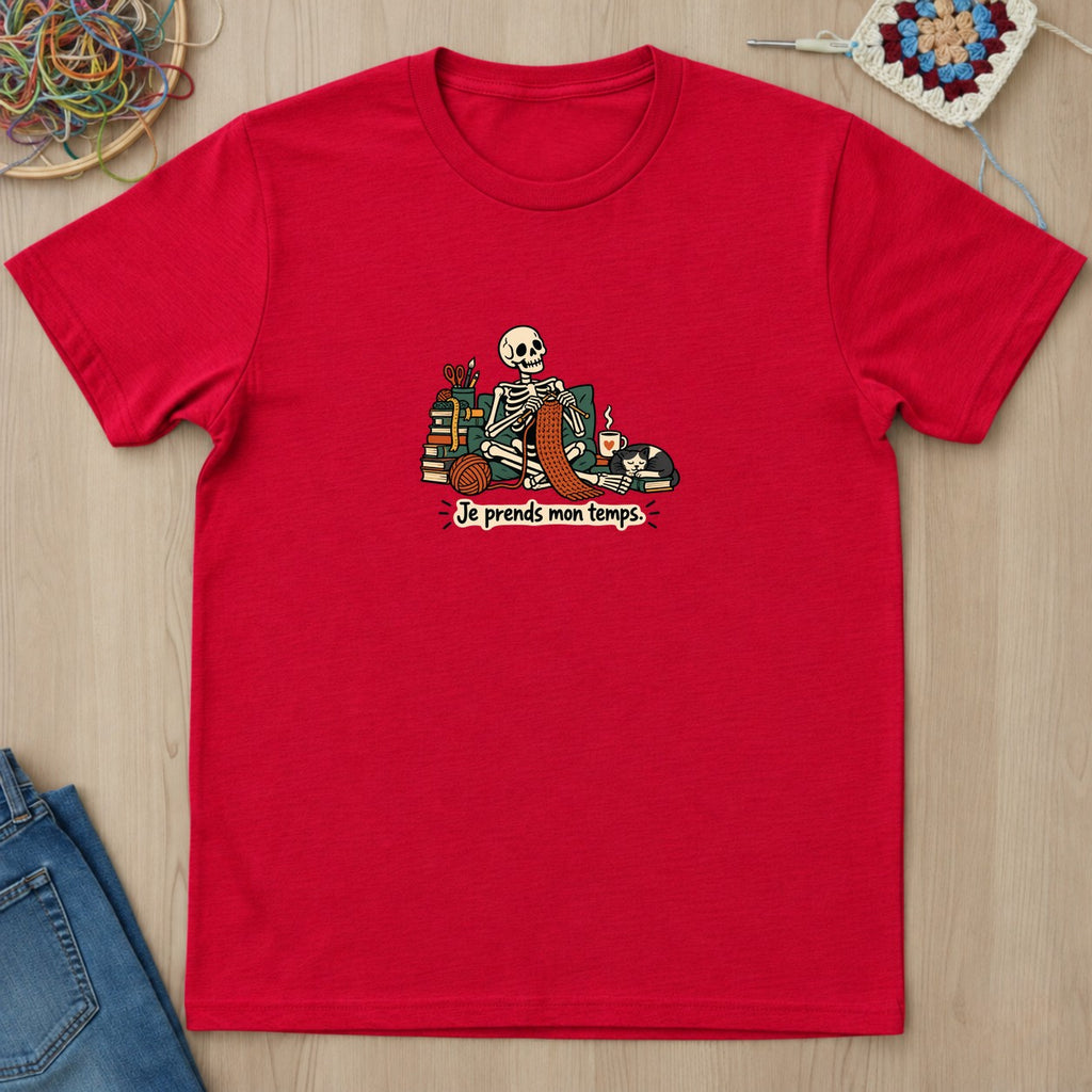 T-shirt mockup — Red