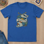 T-shirt mockup — Royal